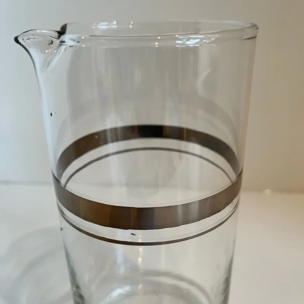 Mid-Century Modern Martini Pitcher